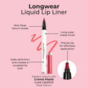 MCO BEAUTY LONGWEAR LIQUID LIP LINER ROSE SATURN 1.2ML thumbnail 2