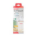 PIGEON BOTTLE SOFT TOUCH III WIDE NECK 3+ MONTHS PPSU 240ML thumbnail 1