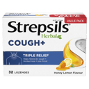 STREPSILS HERBAL COUGH  HONEY LEMON 32 LOZENGES thumbnail 8