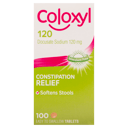 COLOXYL CONSTIPATION RELIEF 120MG 100 TABLETS thumbnail 3