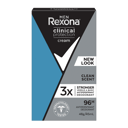 REXONA MEN CLINICAL ANTIPERSPIRANT CREAM CLEAN SCENT 96HR 45ML thumbnail 2