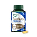 NATURES OWN CONCENTRATED FISH OIL 4 IN 1 90 CAPSULES thumbnail 1