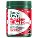 NATURES OWN MAGNESIUM CHELATE 500MG 300 CAPSULES thumbnail 1