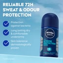 NIVEA MEN ANTIPERSPIRANT INTENSE PROTECTION FRESH 48H ROLL ON 50ML thumbnail 4
