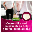 DEPEND WOMEN REAL FIT UNDERWEAR REGULAR 7D MEDIUM 8 PACK thumbnail 8