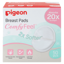 PIGEON NURSING BREAST PADS COMFY FEEL 50 PACK thumbnail 1