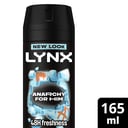 LYNX MEN BODY SPRAY ANARCHY 48HR 165ML thumbnail 5