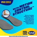 SCHOLL IN BALANCE BALL OF FOOT ARCH ORTHOTIC INSOLES L thumbnail 8