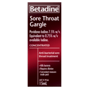 BETADINE SORE THROAT GARGLE CONCENTRATE 15ML thumbnail 6
