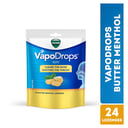 VICKS VAPODROPS BUTTER MENTHOL 24 PACK thumbnail 9