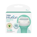 SCHICK INTUITION SENSITIVE CARE REFILL BLADES 3 PACK thumbnail 1