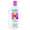 HAMILTON SENSITIVE SUNSCREEN LOTION SPF50+ 265ML thumbnail 1