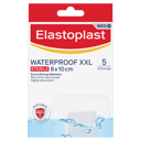 ELASTOPLAST WATERPROOF XXL DRESSING 8CM X 10CM 5 PACK thumbnail 1