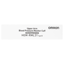 OMRON BLOOD PRESSURE MONITOR CUFF MED-LGE 22-42CM thumbnail 3