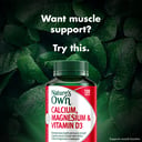 NATURES OWN CALCIUM MAGNESIUM & VITAMIN D3 120 TABLETS thumbnail 3