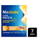 NICABATE STEP 2 14MG CLEAR PATCH 7 PACK thumbnail 10