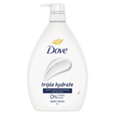 DOVE BODY WASH TRIPLE MOISTURISING 1 LITRE thumbnail 1