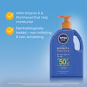NIVEA PROTECT & MOISTURE SUNSCREEN LOTION SPF50+ 1 LITRE thumbnail 3