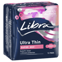 LIBRA PADS ULTRA THIN SUPER WINGS 12 PACK thumbnail 1