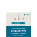 SUKIN AQUABOOST 3D HYALURONIC ACID NIGHT CREAM 50ML thumbnail 3
