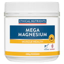 ETHICAL NUTRIENTS MEGA MAGNESIUM RASPBERRY POWDER 200G thumbnail 1