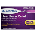 CHEMISTS OWN HEARTBURN ESOMEPRAZOLE 20MG 7 TABLETS thumbnail 2