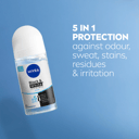 NIVEA WOMEN ANTIPERSPIRANT B&W A/P INVISIBLE PURE ROLL ON 48H 50ML thumbnail 6