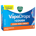 VICKS VAPODROPS+COUGH ORANGE MENTHOL 36 PACK thumbnail 4