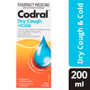 CODRAL DRY COUGH & COLD LIQUID 200ML thumbnail 3