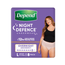 DEPEND WOMEN REAL FIT N/DEF UNDERWEAR 9D LARGE 8 PACK thumbnail 2