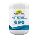 NATURES WAY WILD CAUGHT FISH OIL 1000MG 150 TABLETS thumbnail 1