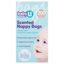 BABY U SCENTED NAPPY BAGS 200 PACK thumbnail 2