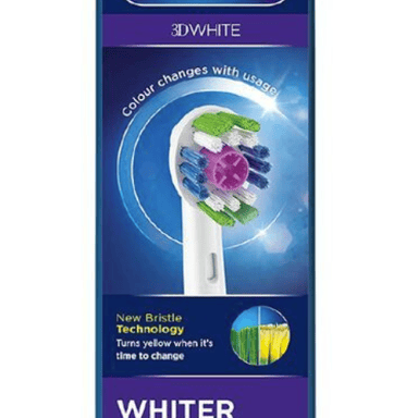 ORAL-B VITALITY+ POWER BRUSH HEADS 3D WHITE 3 PACK