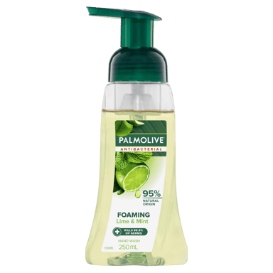 PALMOLIVE FOAMING HAND WASH ANTIBACTERIAL  LIME & MINT 250ML