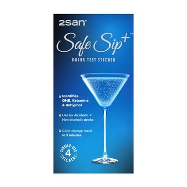 2SAN SAFE SIP+ DRINK STICKER 4 PACK