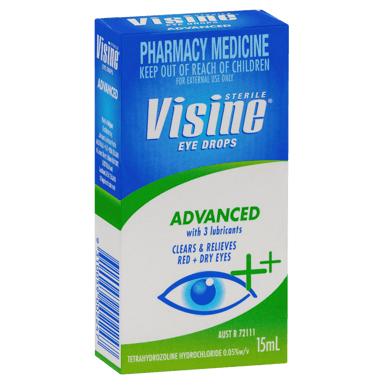 VISINE ADVANCED EYE DROPS 15ML