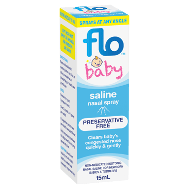 FLO BABY SALINE NASAL SPRAY 15ML