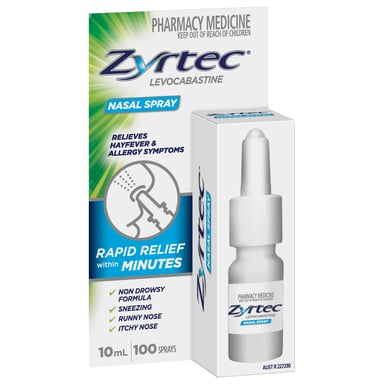ZYRTEC NASAL SPRAY 10ML