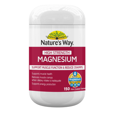 NATURES WAY HIGH STRENGTH MAGNESIUM 150 TABLETS