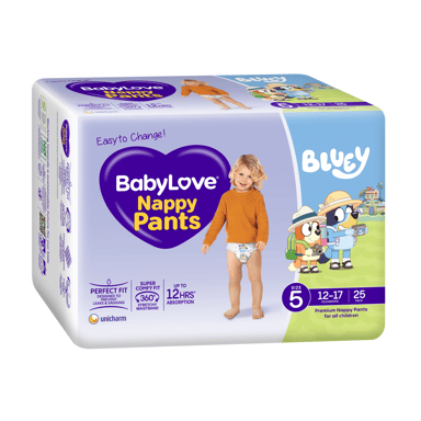 BABYLOVE JUMBO NAPPY PANTS WALKER 25 PACK