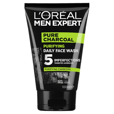 LOREAL MEN EXPERT PURE CHARCOAL WASH 100ML