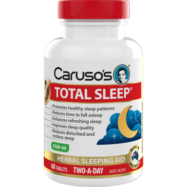 CARUSOS TOTAL SLEEP 60 TABLETS