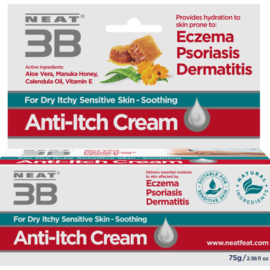 NEAT FEAT 3B ANTI-ITCH CREAM 75G