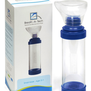 BREATH-A-TECH SPACER AND MASK SMALL
