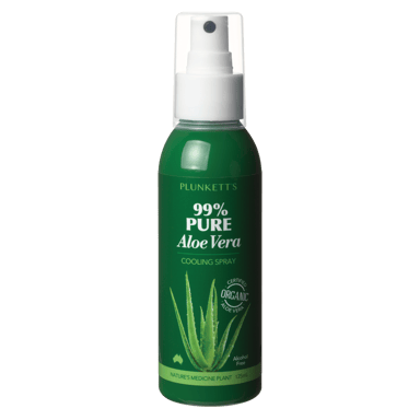 PLUNKETTS 99% PURE ALOE VERA SPRAY 125ML