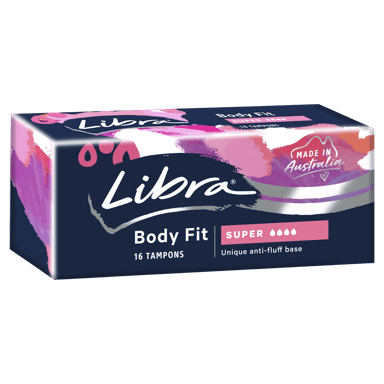 LIBRA TAMPONS BODYFIT SUPER 16 PACK
