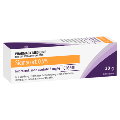 SIGMACORT CREAM 0.5% 30G