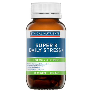 ETHICAL NUTRIENTS SUPER B DAILY STRESS+ 60 TABLETS