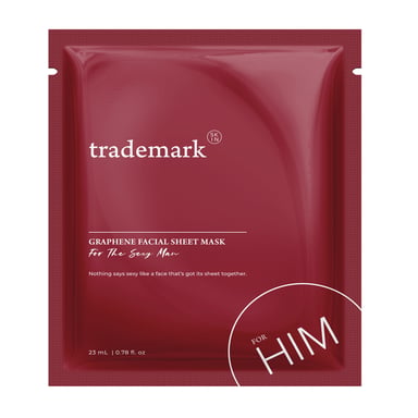 TRADEMARK SKIN HIM GRAPHENE FACIAL SHEET MASK 23ML