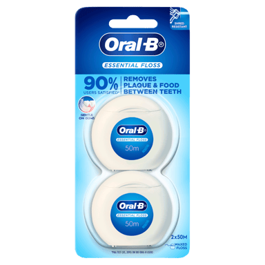 ORAL-B FLOSS ESSENTIAL ORIGINAL 50M 2 PACK